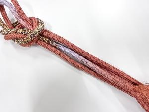 正絹　手組帯締め